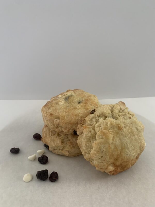 White Chocolate Cranberry Scone 2