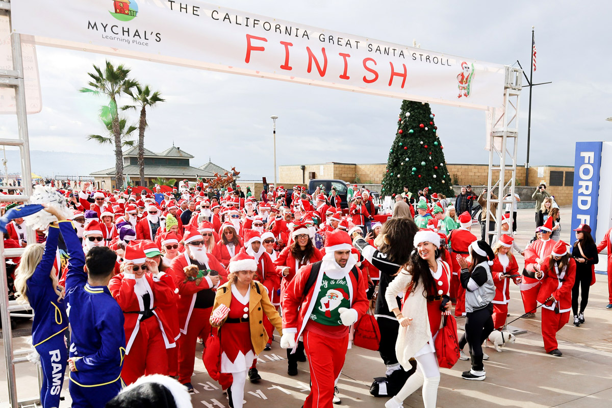 Mychal's Learning Place 2022 Santa Stroll